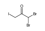 1,1-dibromo-3-iodopropan-2-one结构式