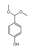 4-(dimethoxymethyl)phenol结构式