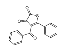 4-benzoyl-5-phenylthiophene-2,3-dione结构式
