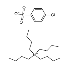 tetrabutylammonium 4-chlorobenzenesulfonate Structure