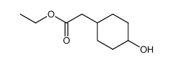ethyl 2-(4-hydroxycyclohexyl)acetate Structure