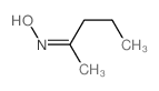 (NE)-N-pentan-2-ylidenehydroxylamine结构式