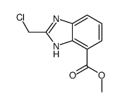 Methyl 2-(chloromethyl)-1H-benzo[d]imidazole-7-carboxylate picture