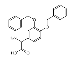 氨基-(3,4-二苄氧基-苯基)-乙酸结构式
