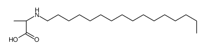 (2S)-2-(hexadecylamino)propanoic acid Structure