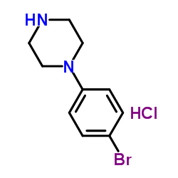 1-(4-Bromophenyl)piperazine hydrochloride structure