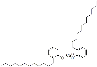 硫化碳酸十二基苯酚酯钙盐结构式