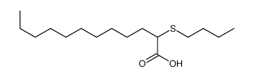 2-(butylthio)dodecanoic acid结构式
