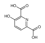 3-hydroxypyridine-2,6-dicarboxylic acid Structure