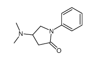 4-(dimethylamino)-1-phenylpyrrolidin-2-one结构式
