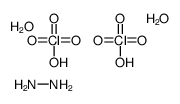 hydrazine,perchloric acid,dihydrate Structure