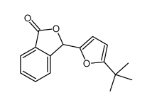 3-(5-tert-butylfuran-2-yl)-3H-2-benzofuran-1-one结构式