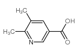 5,6-二甲基烟酸结构式