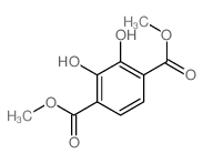 2,3-二羟基-1,4-苯二羧酸二甲酯结构式