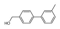 (3-甲基-[1,1-联苯]-4-基)甲醇结构式