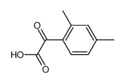 (2,4-dimethyl-phenyl)-glyoxylic acid结构式