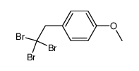 1-methoxy-4-(2,2,2-tribromoethyl)benzene结构式