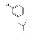 1-chloro-3-(2,2,2-trifluoroethyl)benzene结构式