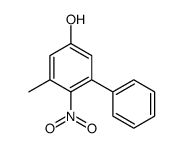 [1,1-Biphenyl]-3-ol,5-methyl-6-nitro-(9CI)结构式