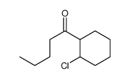 1-(2-chlorocyclohexyl)pentan-1-one结构式