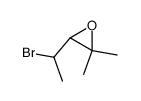 3-(1-bromo-ethyl)-2,2-dimethyl-oxirane Structure