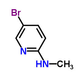 5-Bromo-N-methylpyridin-2-amine Structure