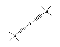 di[1-(3,3-dimethylbut-1-yn)yl]zinc结构式