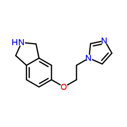 5-[2-(1H-Imidazol-1-yl)ethoxy]isoindoline Structure