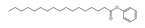 heptadecanoic acid phenyl ester Structure