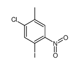 2-氯-4-碘-5-硝基甲苯结构式