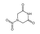 2,6-Piperazinedione,4-nitro- structure