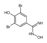 (Z)-3,5-DIBROMO-N',4-DIHYDROXYBENZAMIDINE结构式