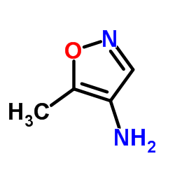 5-甲基-4-异噁唑胺结构式