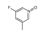 3-fluoro-5-methyl-1-oxidopyridin-1-ium Structure