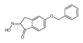 2-hydroxyimino-5-phenylmethoxy-3H-inden-1-one结构式