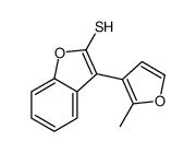 3-(2-methylfuran-3-yl)-1-benzofuran-2-thiol Structure
