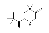 1-[(3,3-dimethyl-2-oxobutyl)amino]-3,3-dimethylbutan-2-one结构式