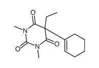 5-(1-Cyclohexen-1-yl)-5-ethyl-1,3-dimethyl-2,4,6(1H,3H,5H)-pyrimidinetrione结构式