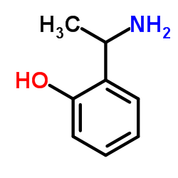Phenol,2-(1-aminoethyl)- Structure