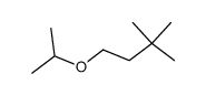 3,3-dimethylbutyl isopropyl ether Structure