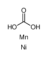 Carbonic acid, manganese(2+) nickel salt (4:3:1) Structure