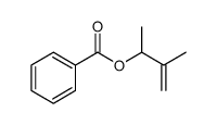 3-Buten-2-ol, 3-methyl-, 2-benzoate Structure
