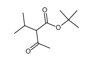 α-Isopropyl-acetessigsaeure-tert.-butylester Structure