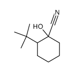 2-tert.-Butyl-cyclohexanon-cyanhydrin结构式