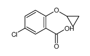 5-chloro-2-cyclopropyloxybenzoic acid Structure