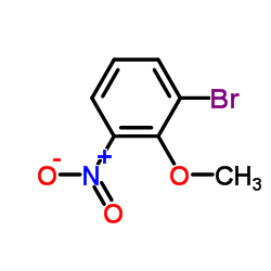 1-Bromo-2-methoxy-3-nitrobenzene structure