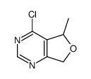 4-chloro-5-methyl-5,7-dihydrofuro[3,4-d]pyrimidine Structure