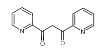 1,3-二(2-吡啶)-1,3-丙烷二酮结构式