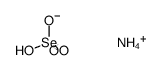 ammonium hydrogen selenate结构式