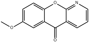 7-methoxy-5H-chromeno(2,3-b)pyridin-5-one结构式